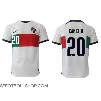 Billiga Portugal Joao Cancelo #20 Borta fotbollskläder VM 2022 Kortärmad